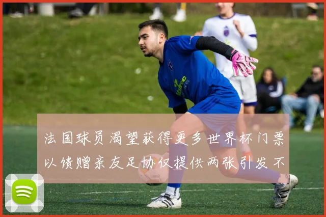 法国球员渴望获得更多世界杯门票以馈赠亲友足协仅提供两张引发不满
